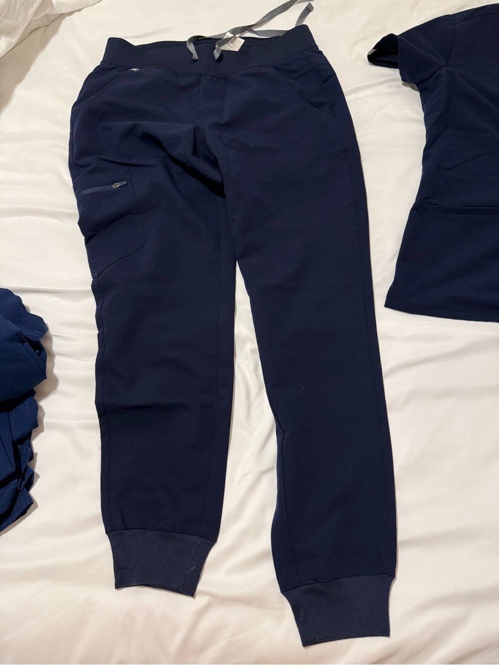Women's Navy Fig Jogger scrub Pants